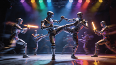 展示出我国正在器人活动节制、人机交互、具身